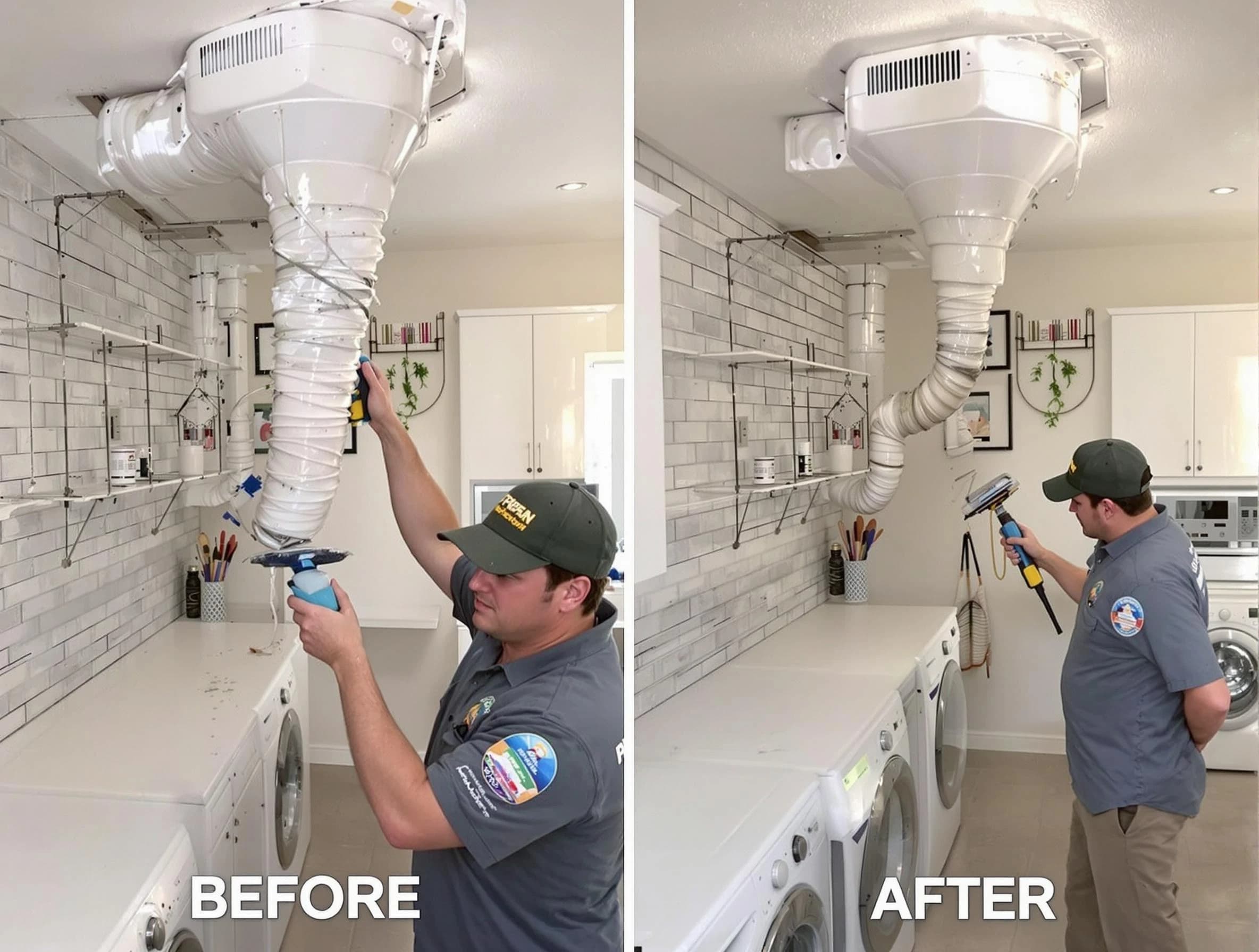 Professional dryer exhaust vent cleaning by Sandia Heights Dryer Vent Cleaning in Sandia Heights