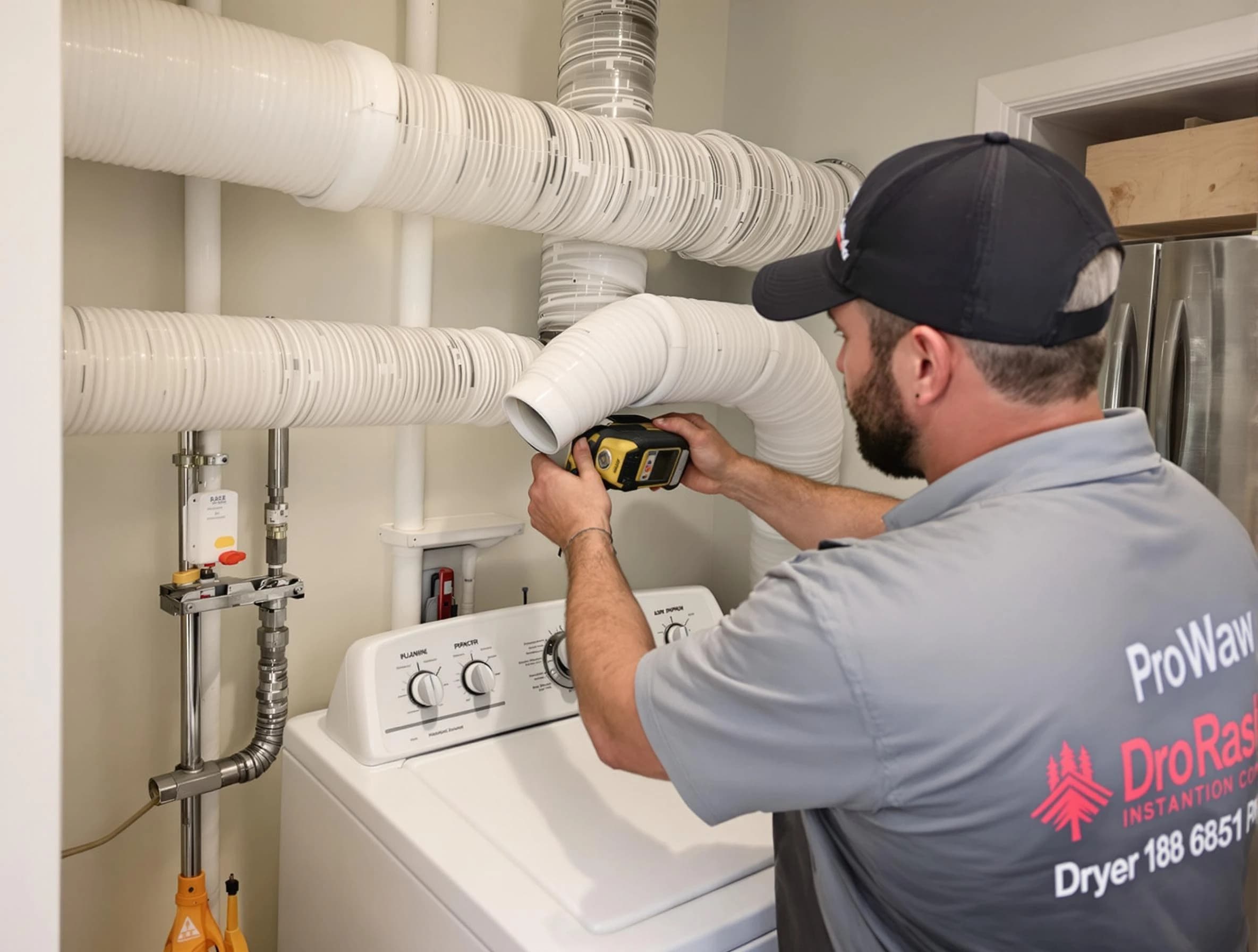 Professional dryer vent hose installation by Sandia Heights Dryer Vent Cleaning in Sandia Heights