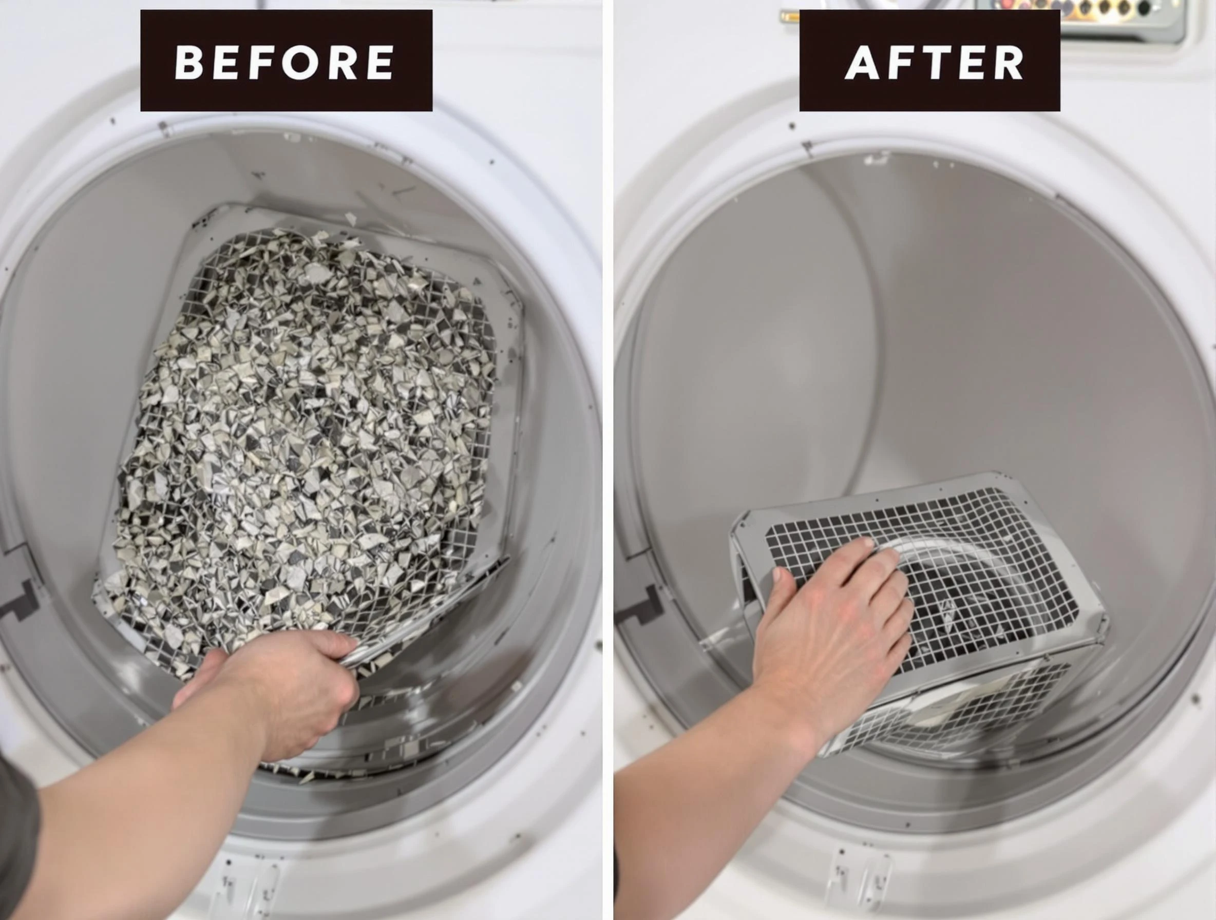 Professional lint trap cleaning by Sandia Heights Dryer Vent Cleaning in Sandia Heights