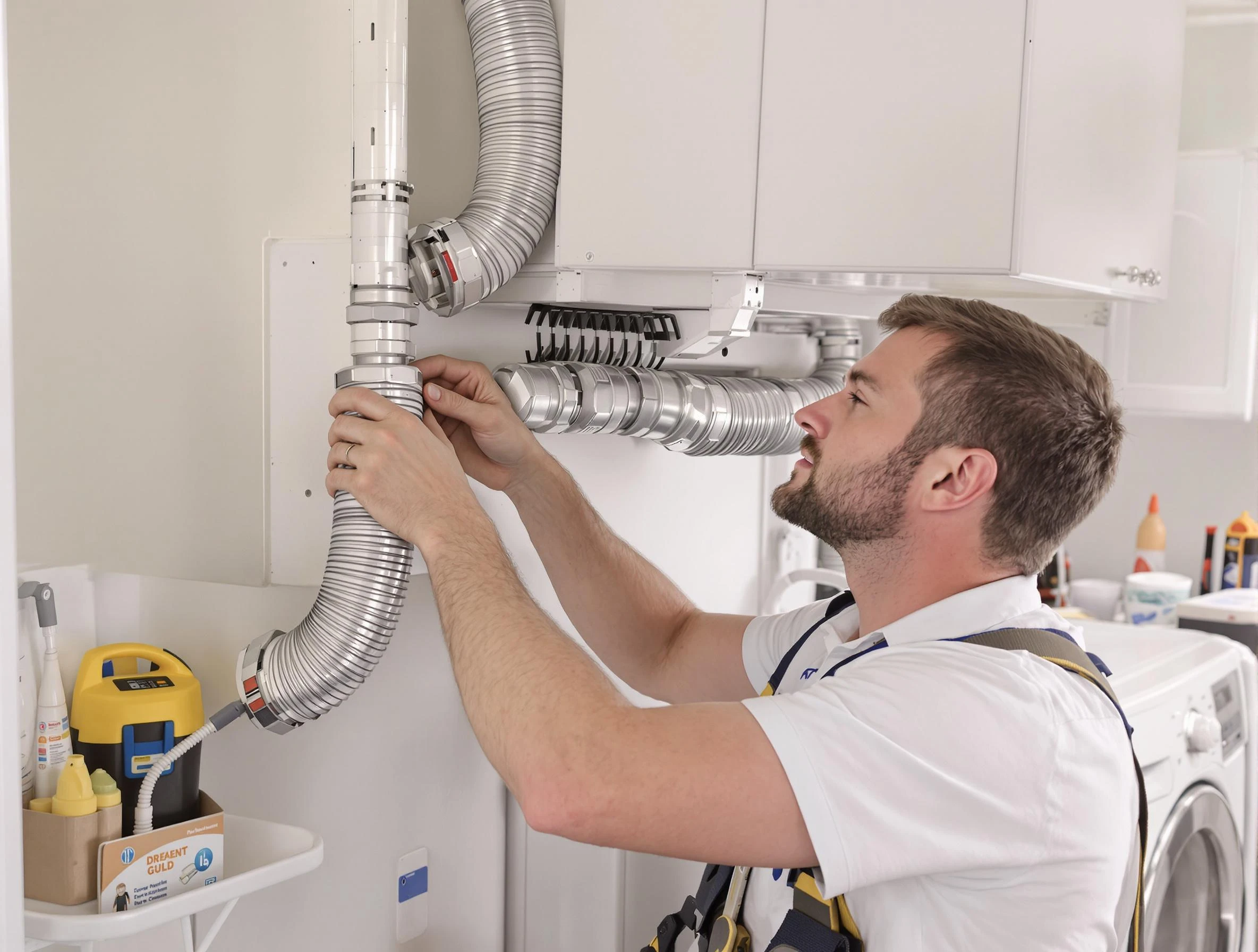 Professional dryer vent repair and installation by Sandia Heights Dryer Vent Cleaning in Sandia Heights
